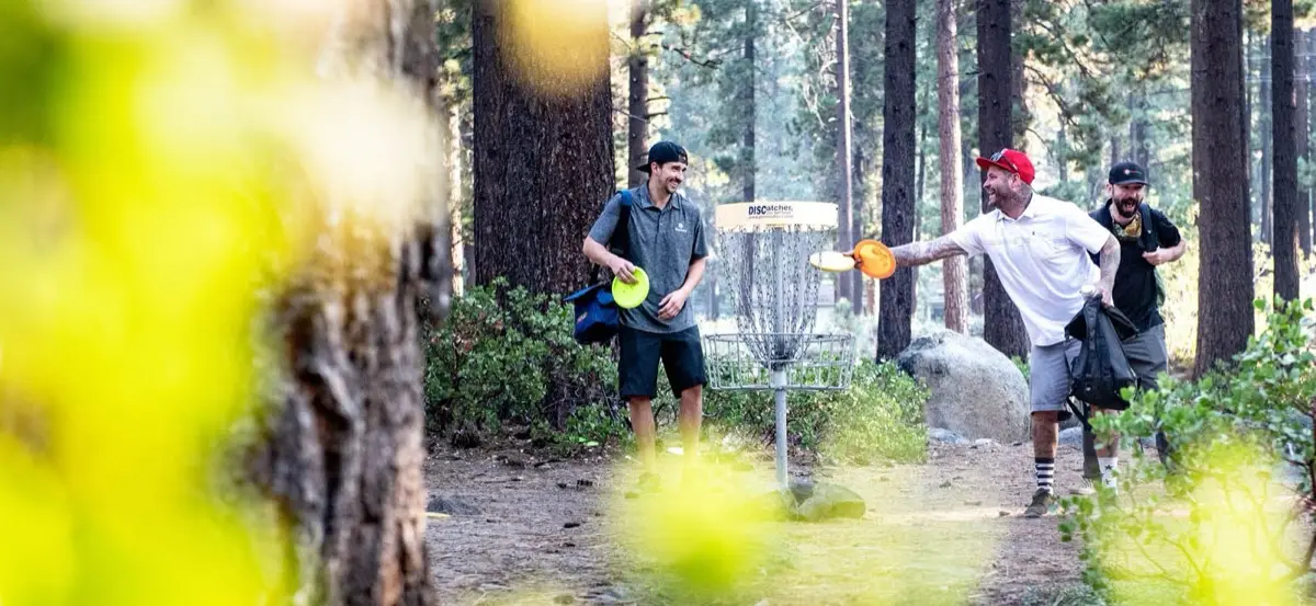 Disc golf at Incline Village