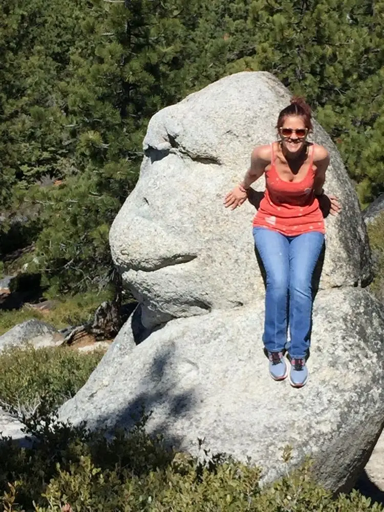 Hiking at Monkey Rock