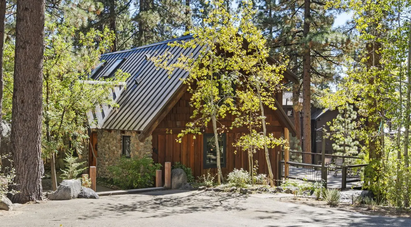 A classic Tahoe cabin in the pines